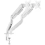 Aisens DT32TSR-439 Soporte de Mesa para 2 Monitores/TV 17-32 Pulgadas Blanco